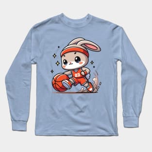 Basketball Bunny Long Sleeve T-Shirt